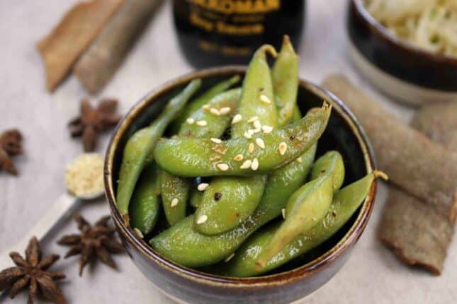 Oriental Spiced Edamame