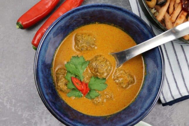 Vegan Rendang Curry with Rice