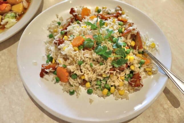 Vegan BBQ Pork Fried Rice